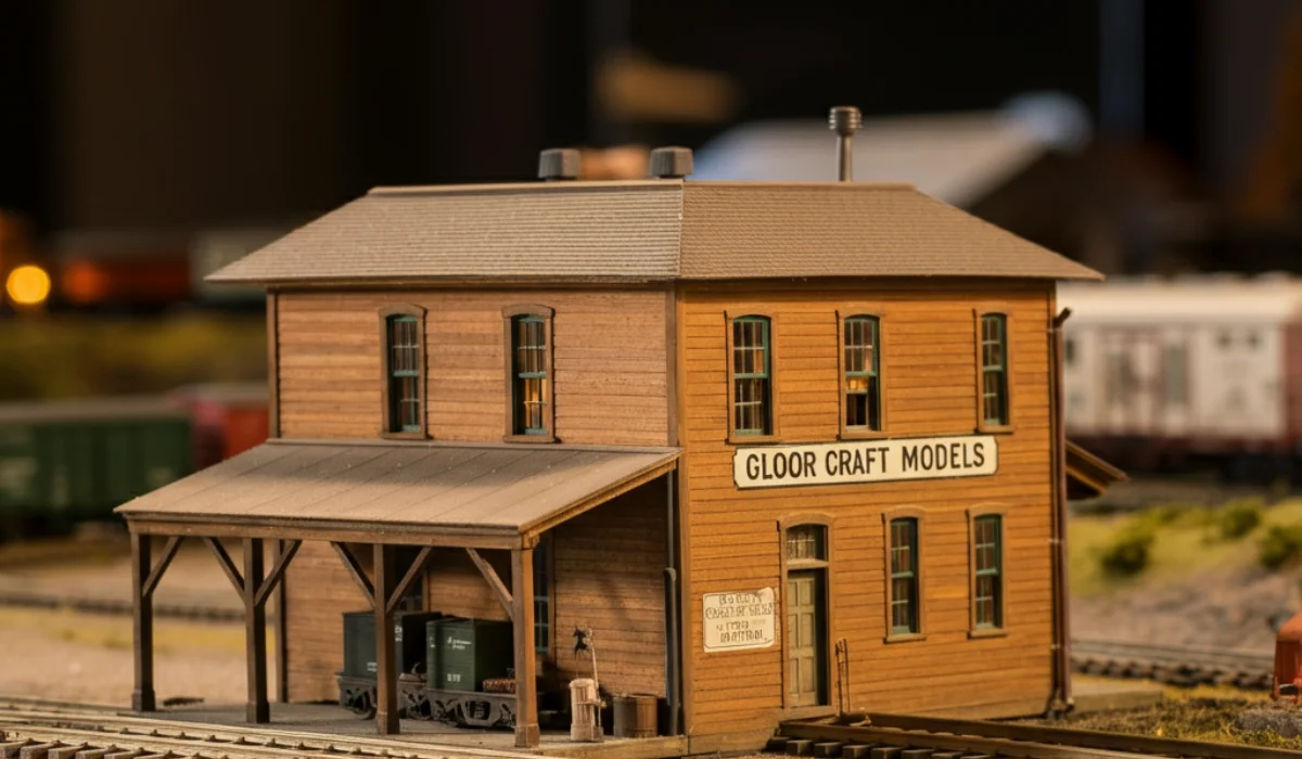 Gloor Craft Models Kit 410 Freight House HO Scale