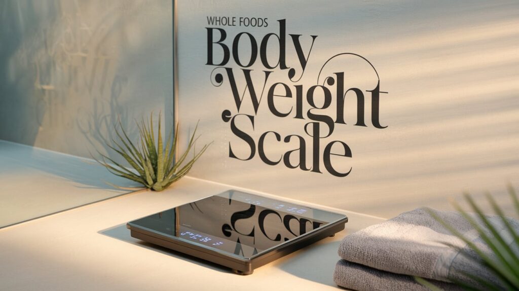 Whole Foods Ponce Body Weight Scale