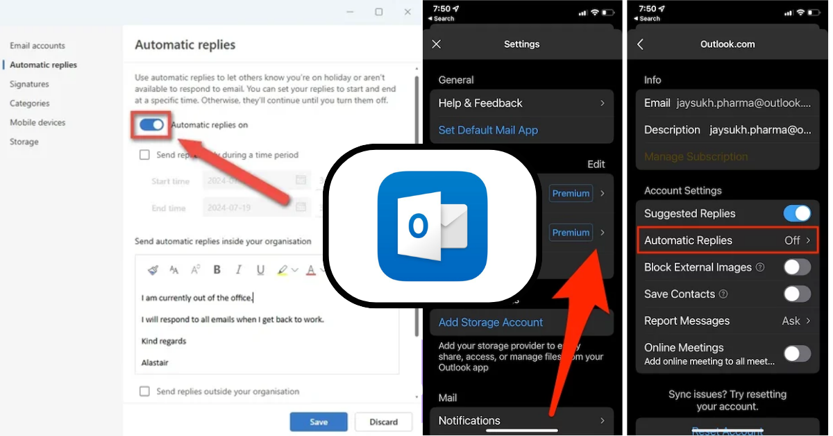 Out of Office Outlook App