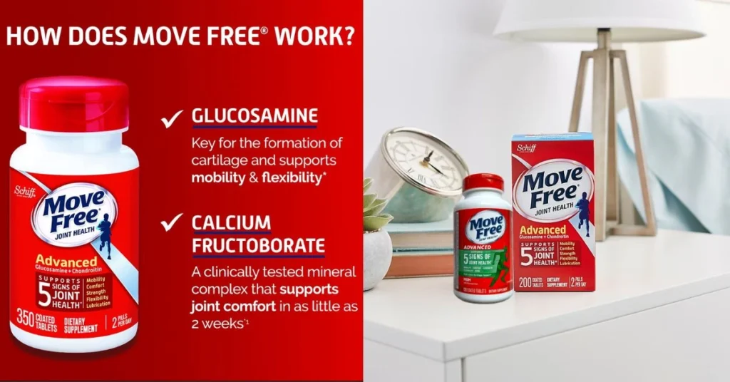 Move Free Glucosamine HCl 1500 mg Plus Chondroitin